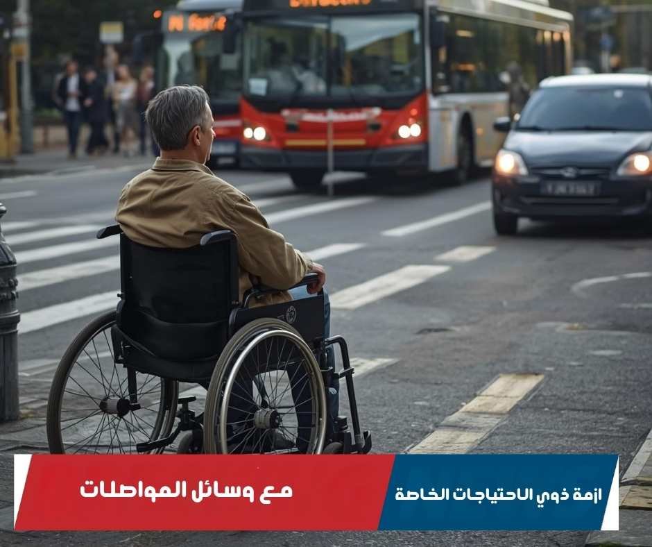  أزمة ذوي الاحتياجات الخاصة مع وسائل المواصلات